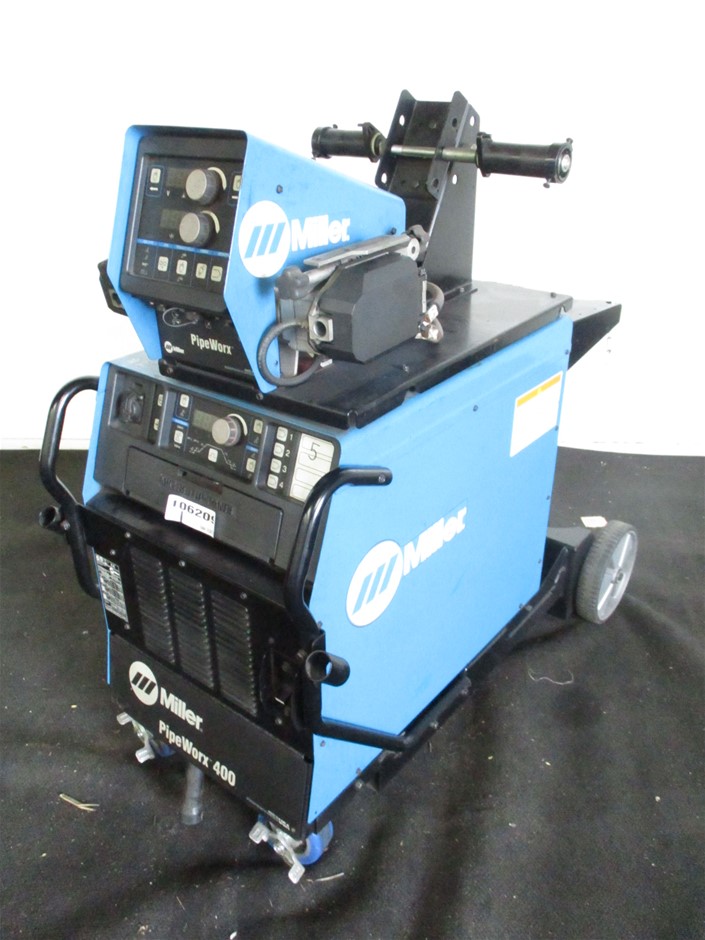 Miller Pipeworx 400 Multi Process Welding System Auction (0001-7022917