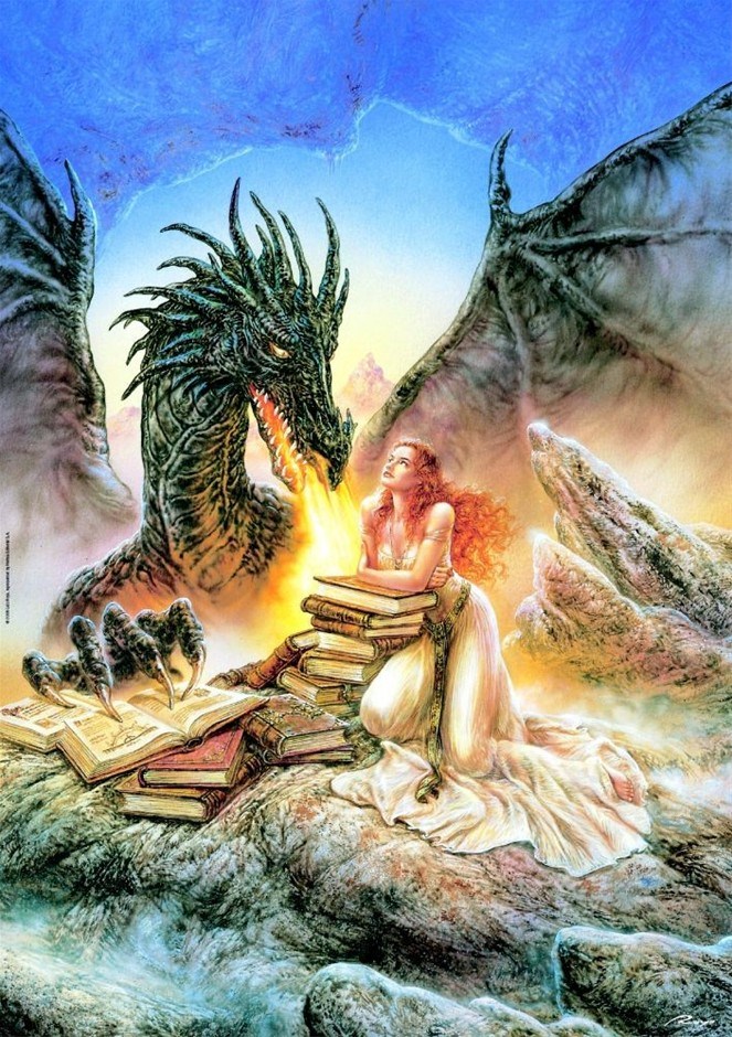 HEYE Royo Firebreath Jigsaw Puzzle (1000