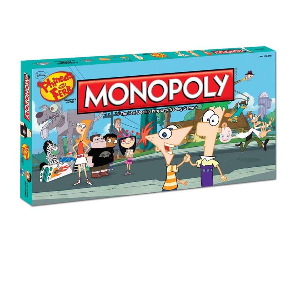 Monopoly - Phineas & Ferb Collector's Ed