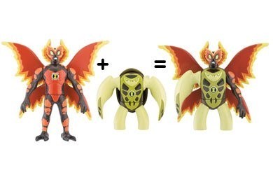 Ben 10 Ultimate Alien Chamber Figures - 