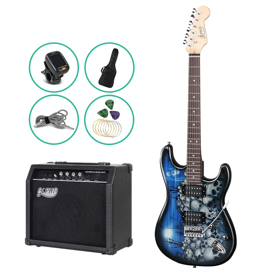 Alpha Electric Guitar and 25W Amplifier 