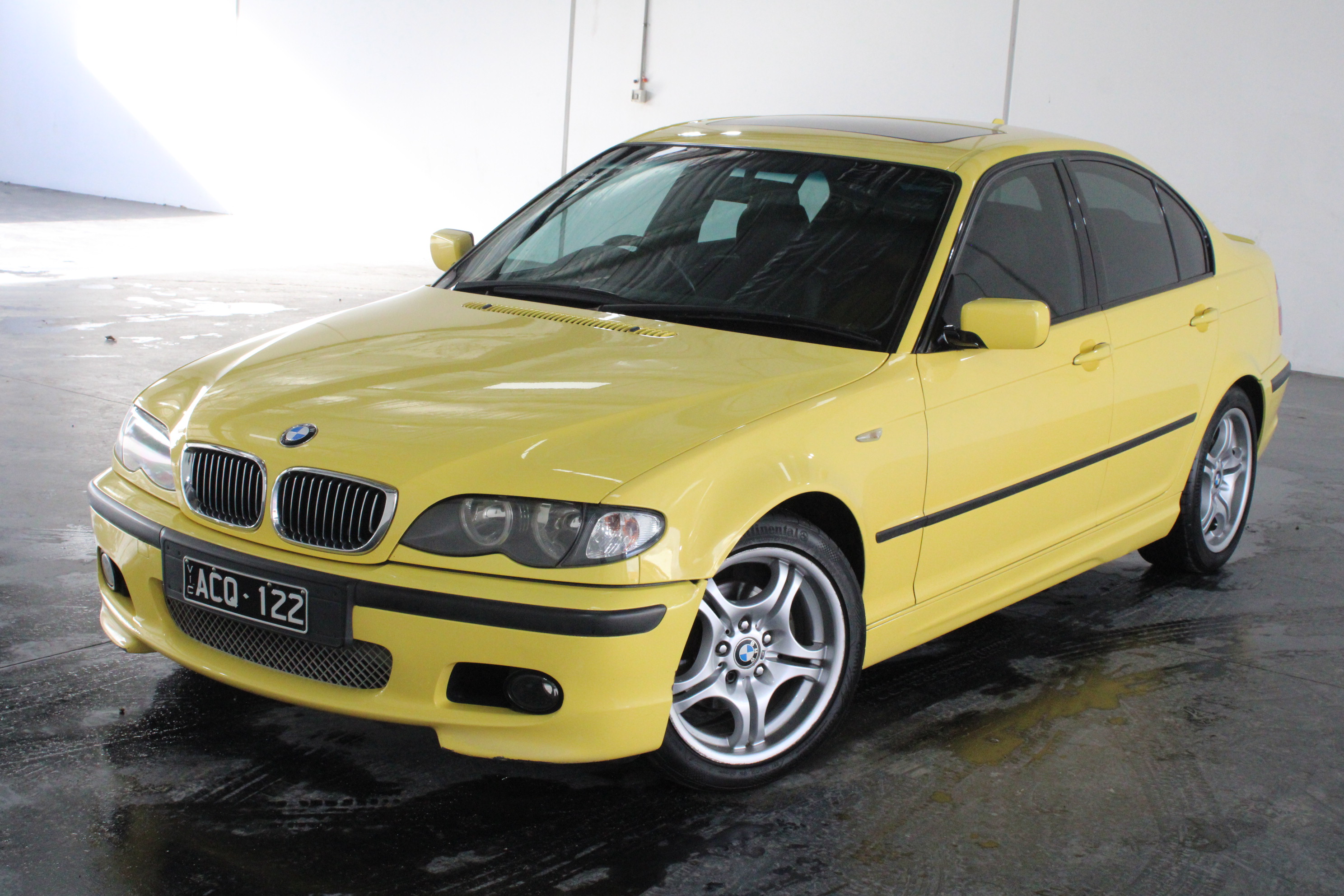2002 BMW 3 18i E46 M-Sport Individual Dakar Yellow Automatic Sedan ...