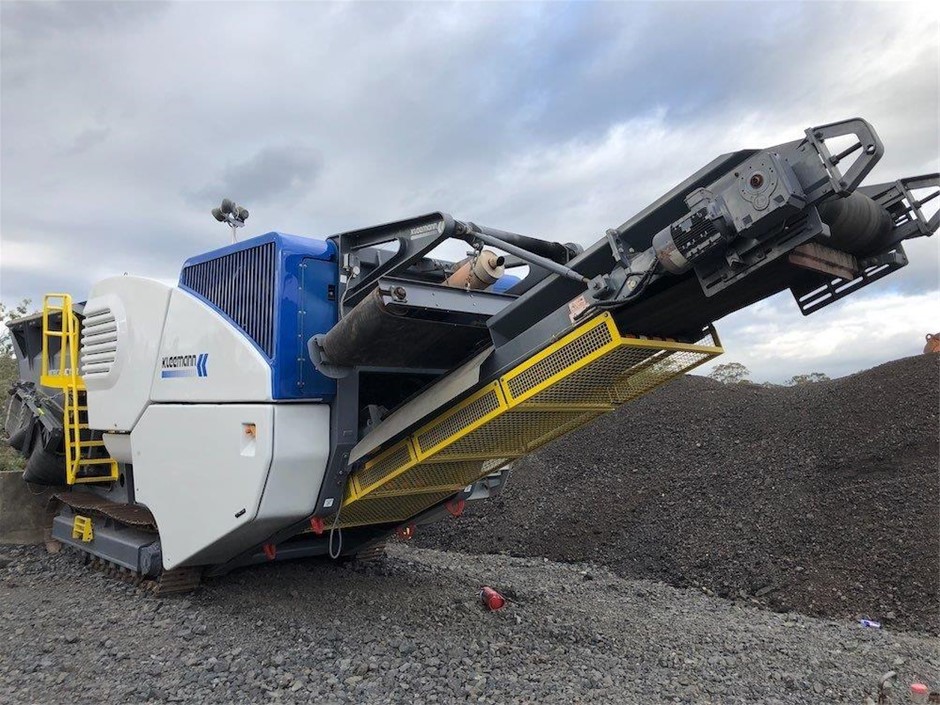 Kleeman Mobile Jaw Crusher Auction (00017023264) Grays Australia