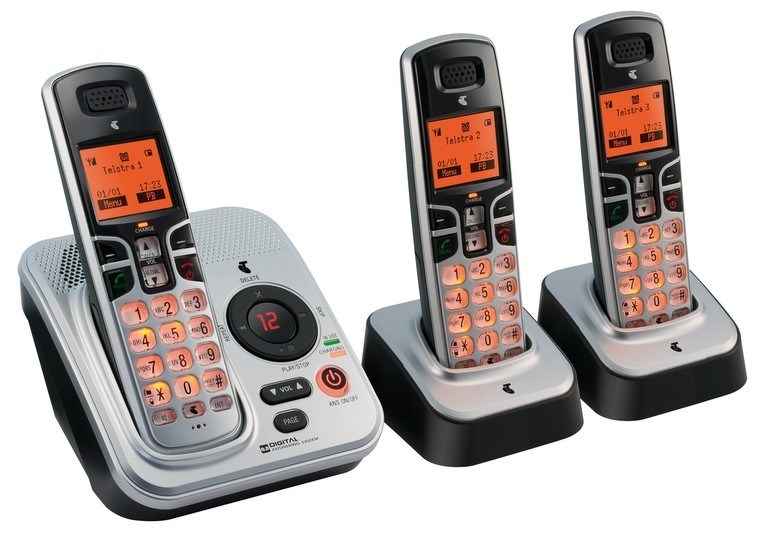 Telstra 9200A Triple DECT Cordless Phone Auction (00012125151) Grays