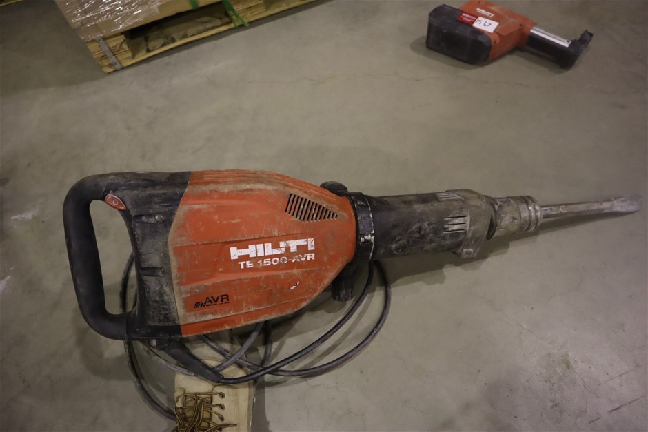 HILTI Jack Hammer TE1500AVR Auction (15665038564) Grays Australia