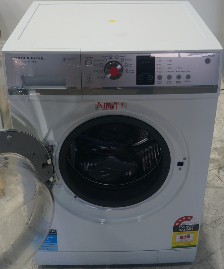 Fisher & Paykel 7.5kg Front Load Washing Machine (WH7560J3) Auction