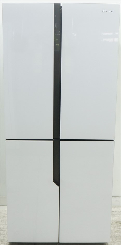 Hisense 512l French Door Fridge Hr6cdff512gw White Auction Graysonline Australia
