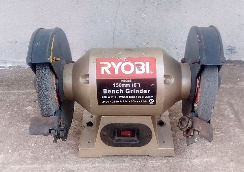 BENCH TOP GRINDER RYOBI 1500MM 6 INCH (2648999) Auction (00095038711
