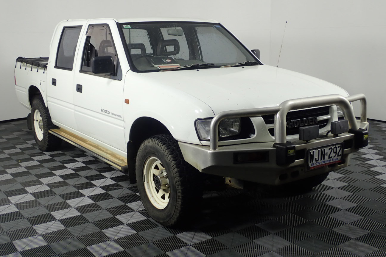 1999 Holden Rodeo LX (4x4) R9 Turbo Diesel Manual Dual Cab Auction