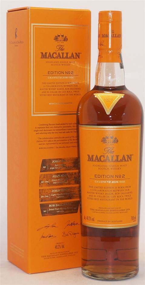 Macallan `Edition No. 2` Single Malt Sco