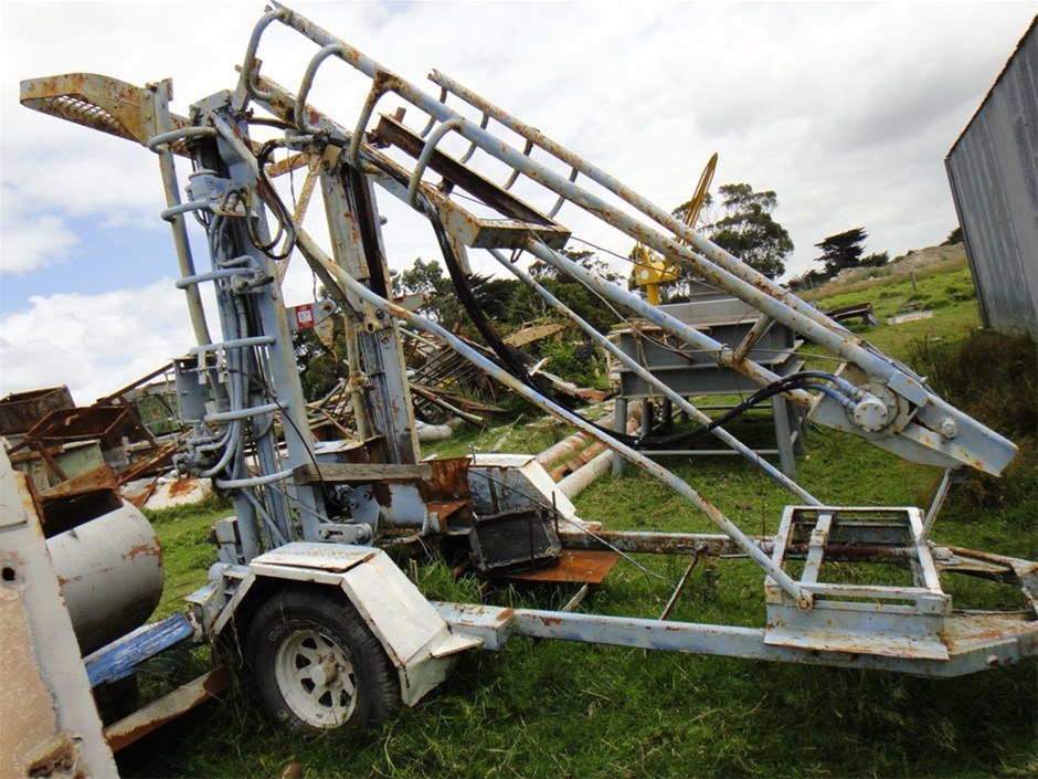 Drilling rig gemco gear box, need motors on trailer Auction (0037 ...