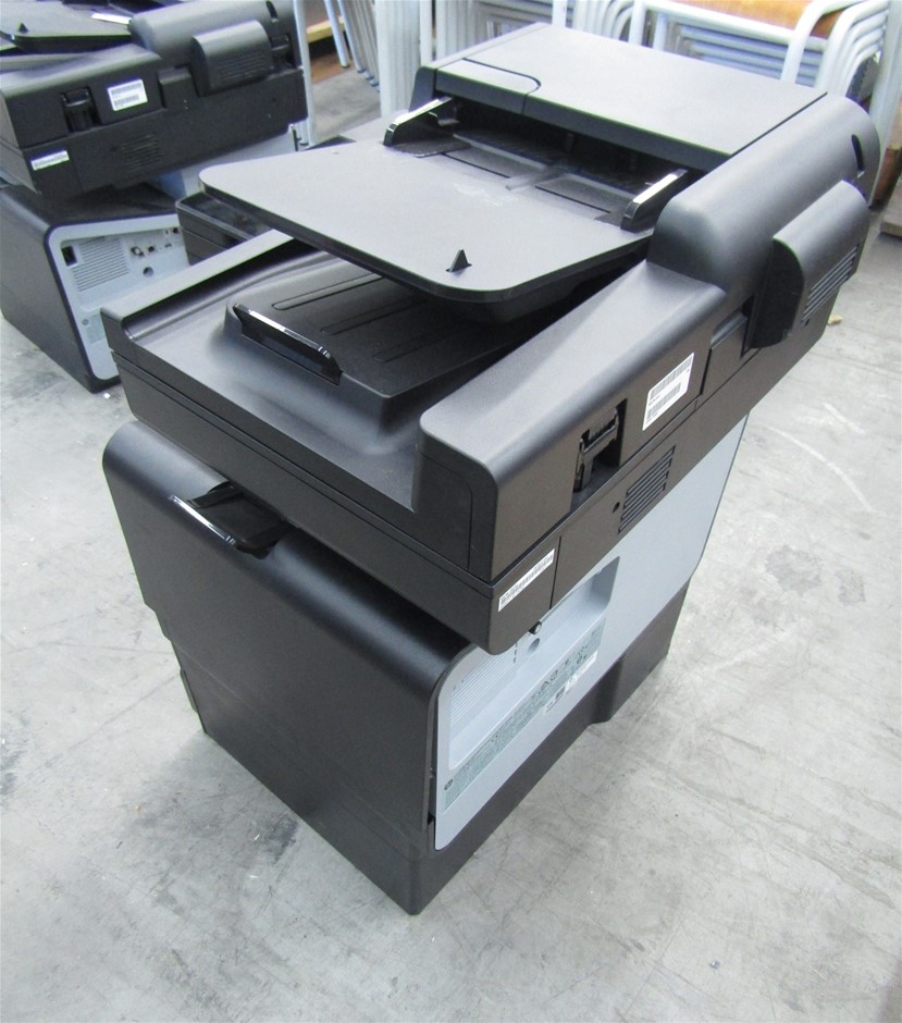 HP MFP X585 Officejet Enterprise Color Flow Printer Auction (0029