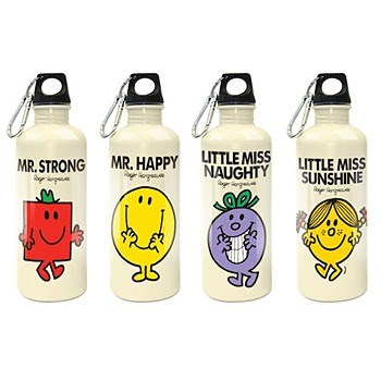 Mr Men Water Bottles - Little Miss Sunsh