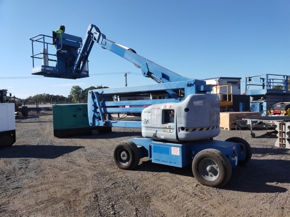 Genie 45ft Electric Knuckle Boom Lift Auction (00037024227) Grays