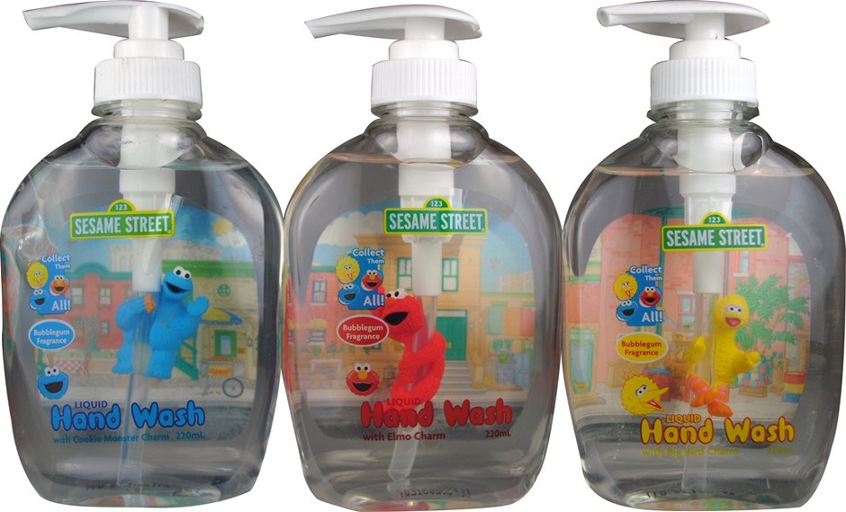 12 x Sesame Street 220ml Liquid Hand Was