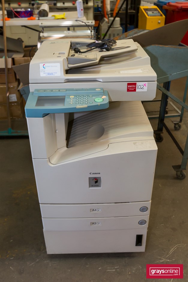 Canon IR3300 Laser Mono Multi-Function Printer Auction (0102-5038888 ...