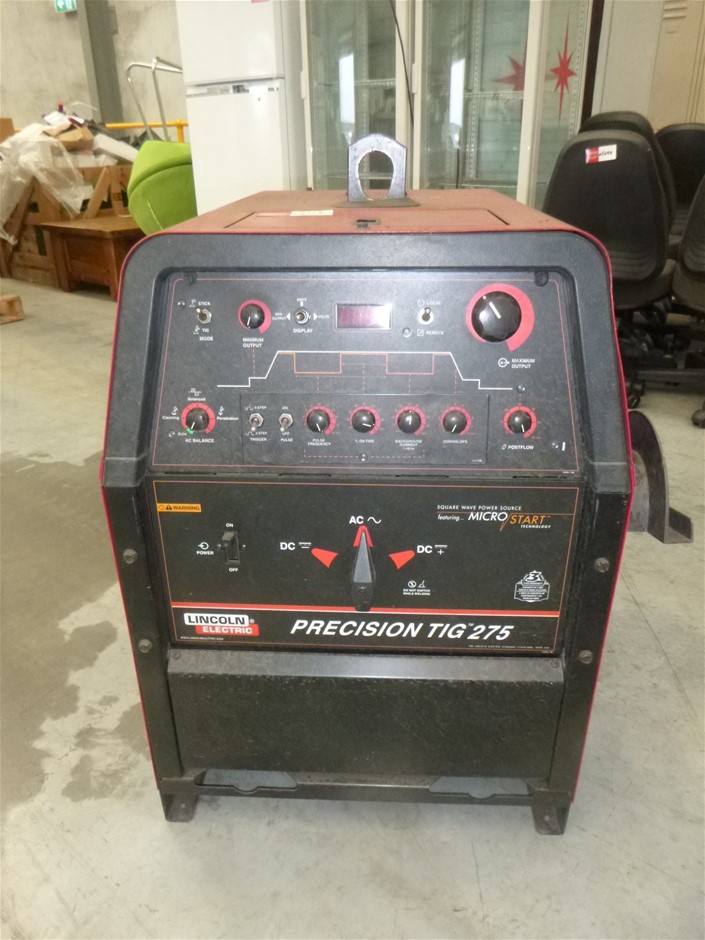 Lincoln Electric Precision Tig 275 Welding Equipment Auction (00059013637) Grays Australia