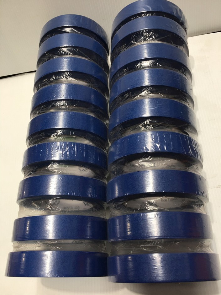 Bulk Lot of 18 x BLUE Painters Tape Auction (0011-3016425) | Grays ...