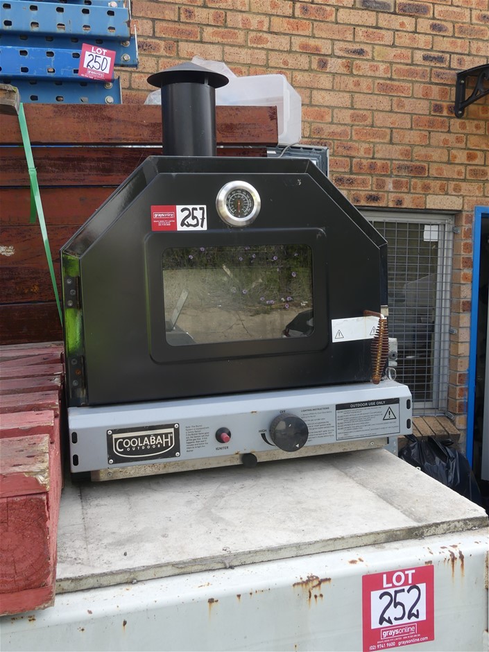 Coolabah ALD0800 Gas Pizza Oven Auction (02575039469) Grays Australia