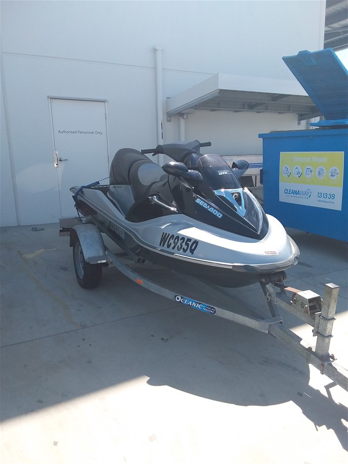 2005 SeaDoo GTX Ltd with intercooled Supercharger Jet Ski Auction