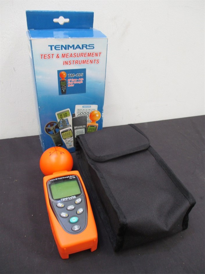 Tenmars TM-195 Three-Axis RF Field Strength Meter Auction (0006-7122798 ...