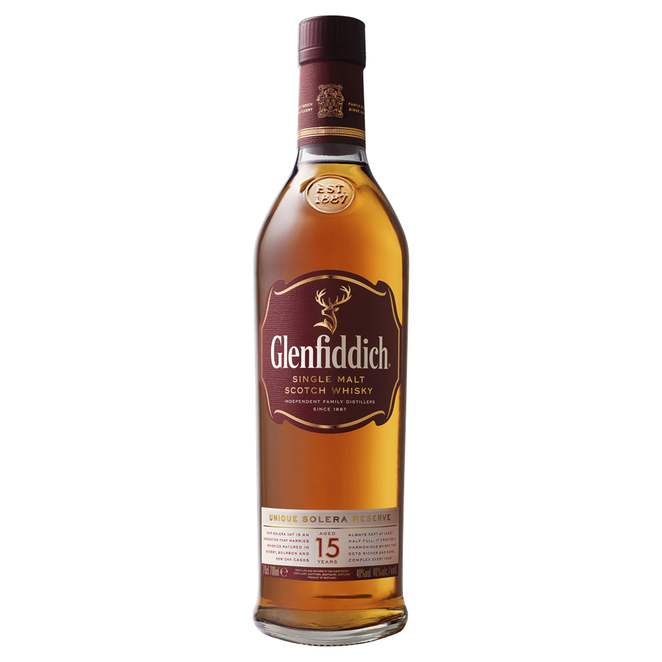Glenfiddich 15YO Single Malt Scotch Whis