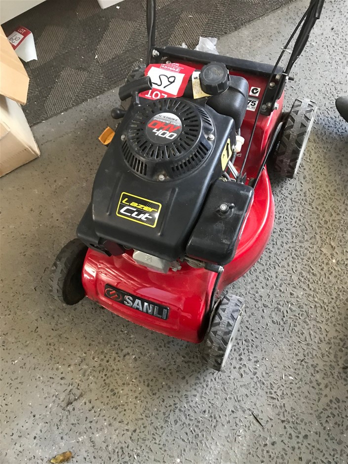 Sanli OHV 400 Laser Cut Lawn Mower Auction (00653016527) Grays Australia