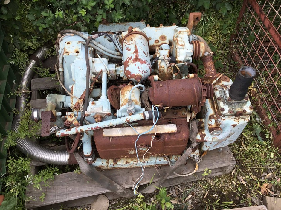 GM 2 Stroke Supercharged Diesel Engine (For Parts Only) Auction (0035