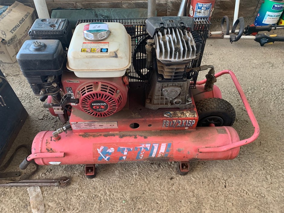 Total Tools FB17/2X15P Air Compressor Auction (00687024934) Grays