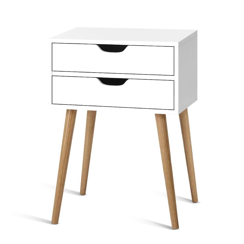 Artiss Bedside Tables Drawers Side Table
