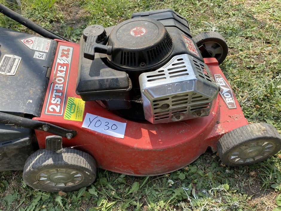 Rover/ Suzuki, 2 stroke Mower with Catcher Complete, Untested (267980