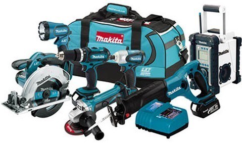 Makita LXT702 7 Tool Lithium Cordless Co
