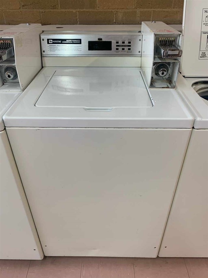 Maytag Commercial Top Loader Washing Machine Auction (00023017027