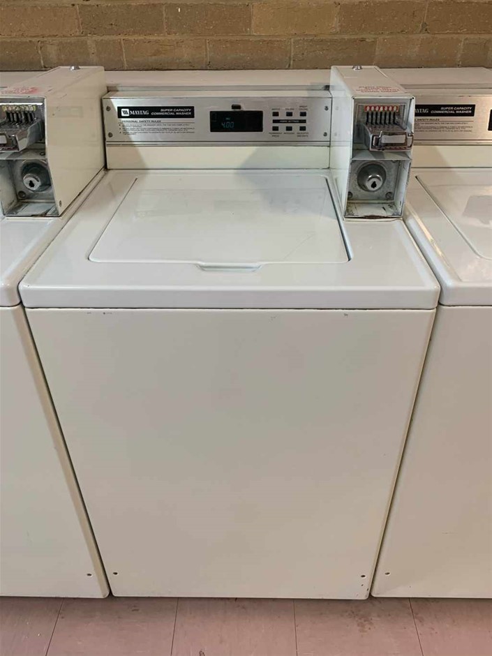 Maytag Commercial Top Loader Washing Machine Auction (00053016676