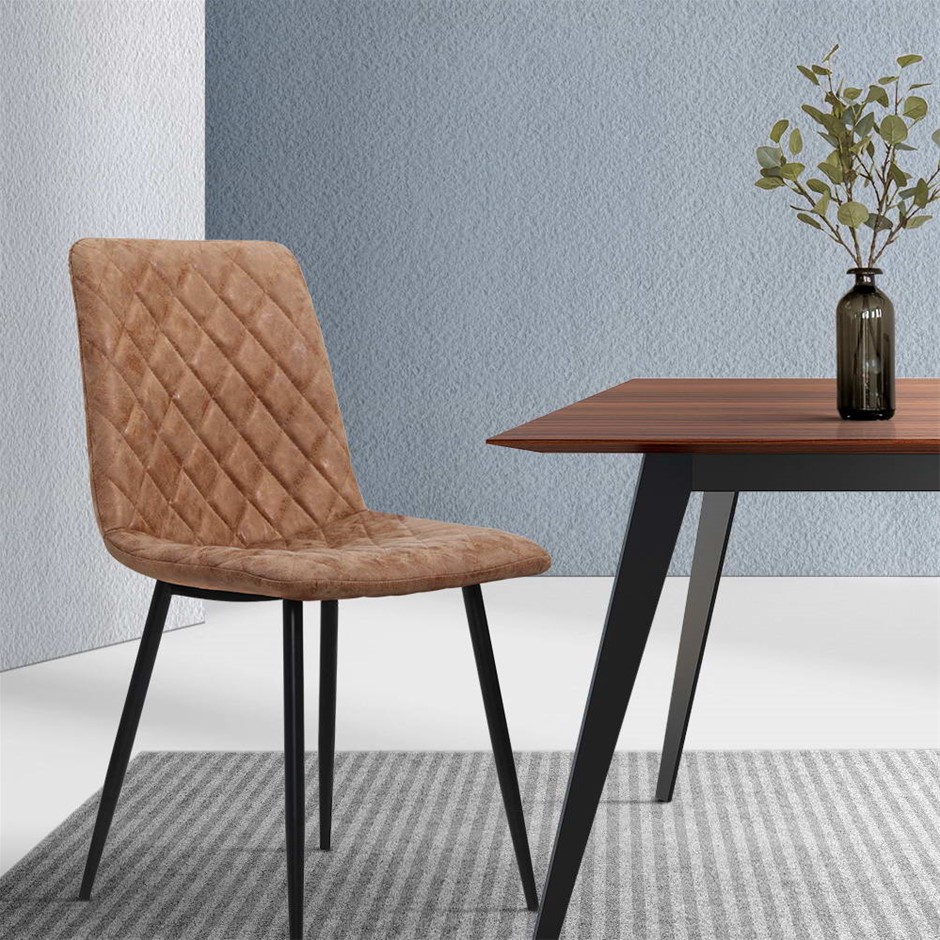 Artiss Dining Chairs Replica Chair PU Le