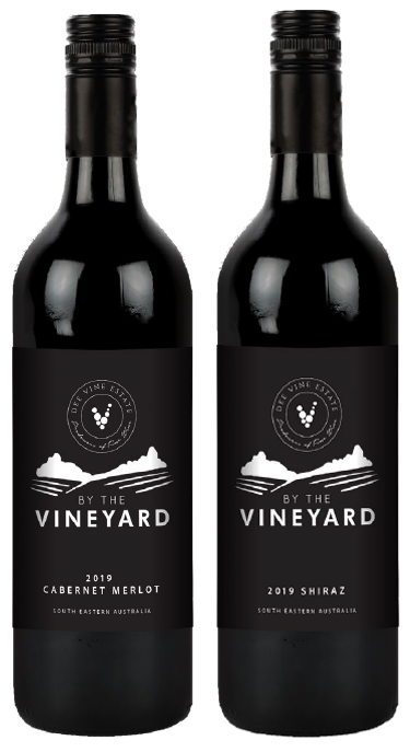 By The Vineyard Mixed Pack Cab Merlot & Shiraz Mixed Vintage (12x 750mL)