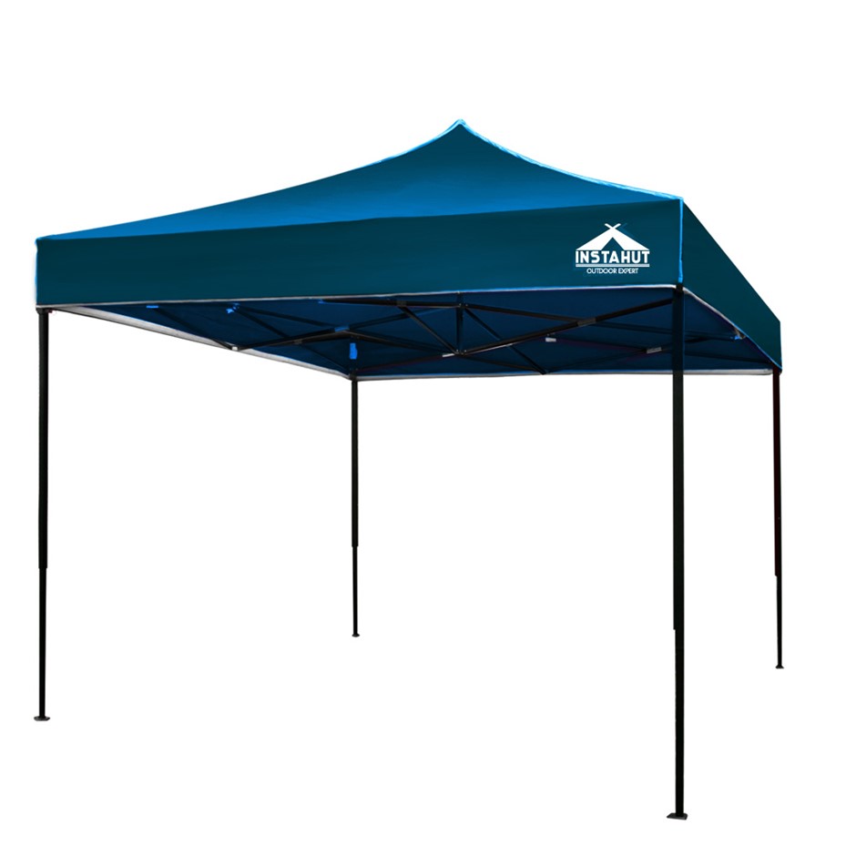 Instahut Pop Up Gazebo 3x3 Tent Folding 