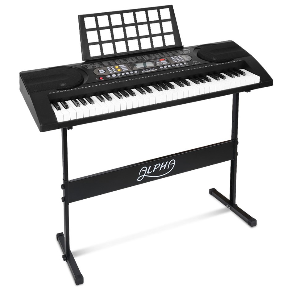 Alpha 61 Keys Electronic Piano Keyboard 