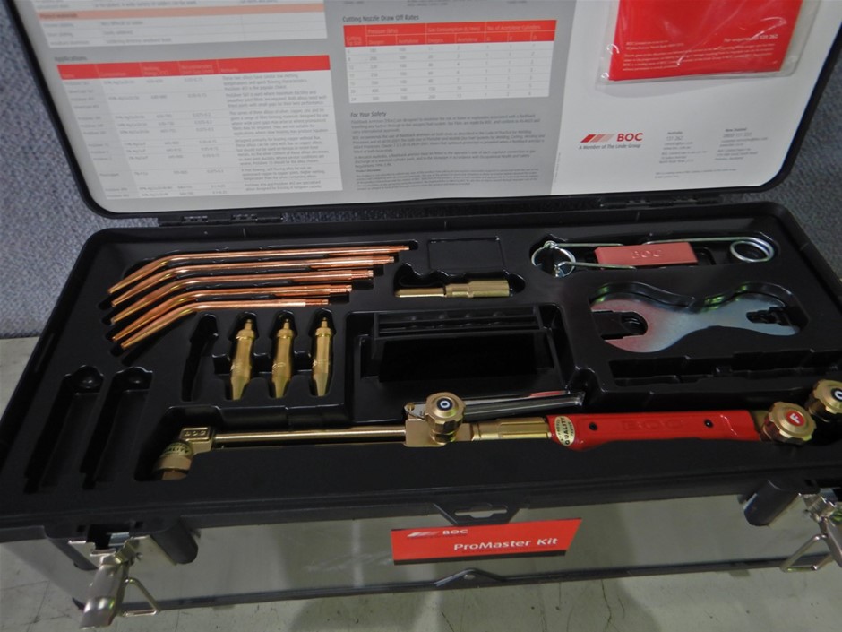BOC Pro Master Kit Oxy Acetylene Welding & Cutting Kit (Pooraka, SA