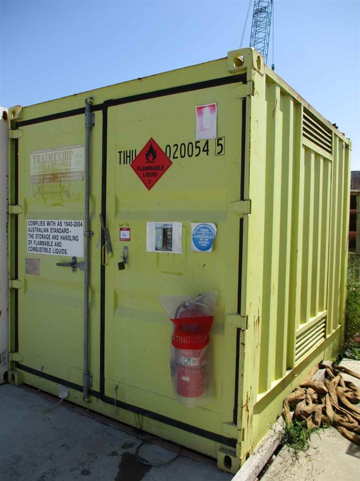 Dangerous Goods Container Auction (00147025483) Grays Australia