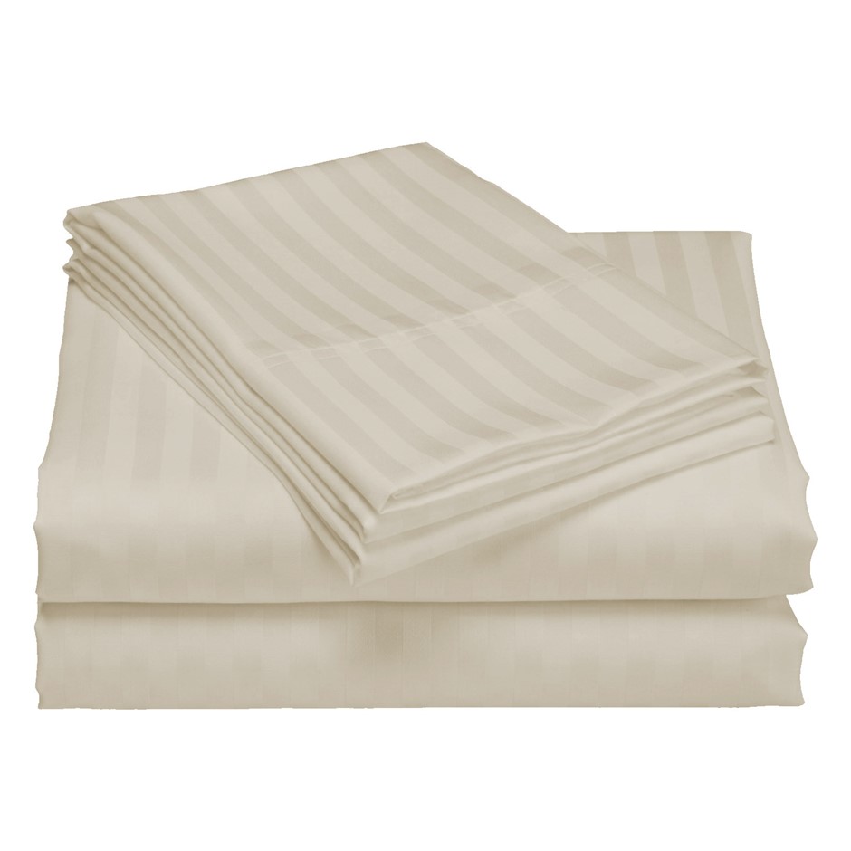 Buy Royal Comfort 1200 Thread Damask Stripe CottonBlend sheet sets