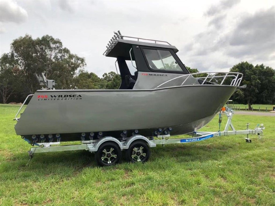 2021 WILDSEA 755 Limited Hard Top Cuddy Cabin Aluminium Custom Plate ...