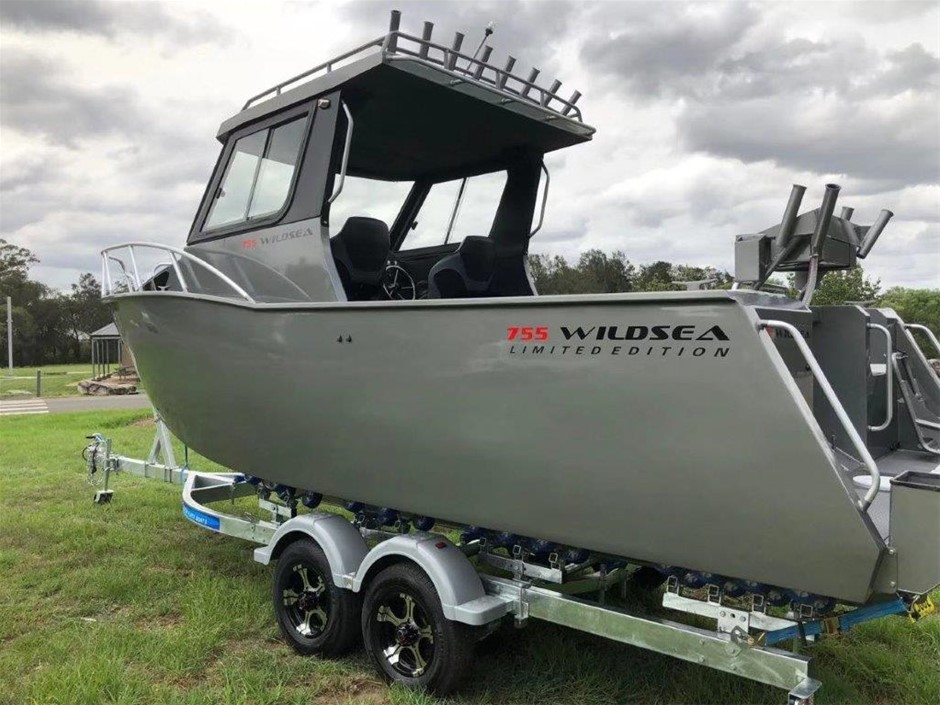 2020 WILDSEA 755 Limited Hard Top Cuddy Cabin Aluminium Custom Plate