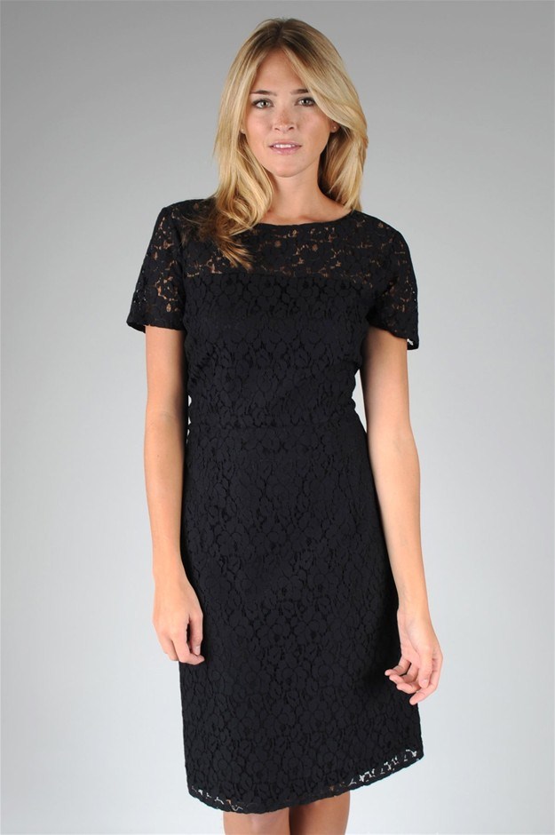 Trent Nathan Womens Woven Lace Dress
