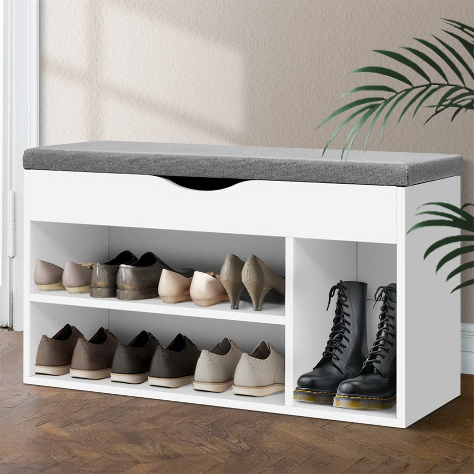 Artiss Shoe Cabinet Bench Shoes Organise