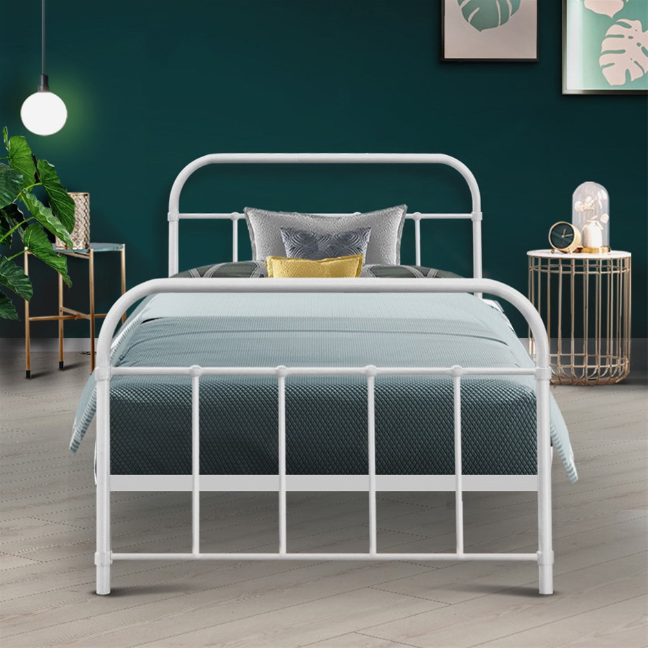 Artiss Bed Frame SINGLE Size Metal Bed M