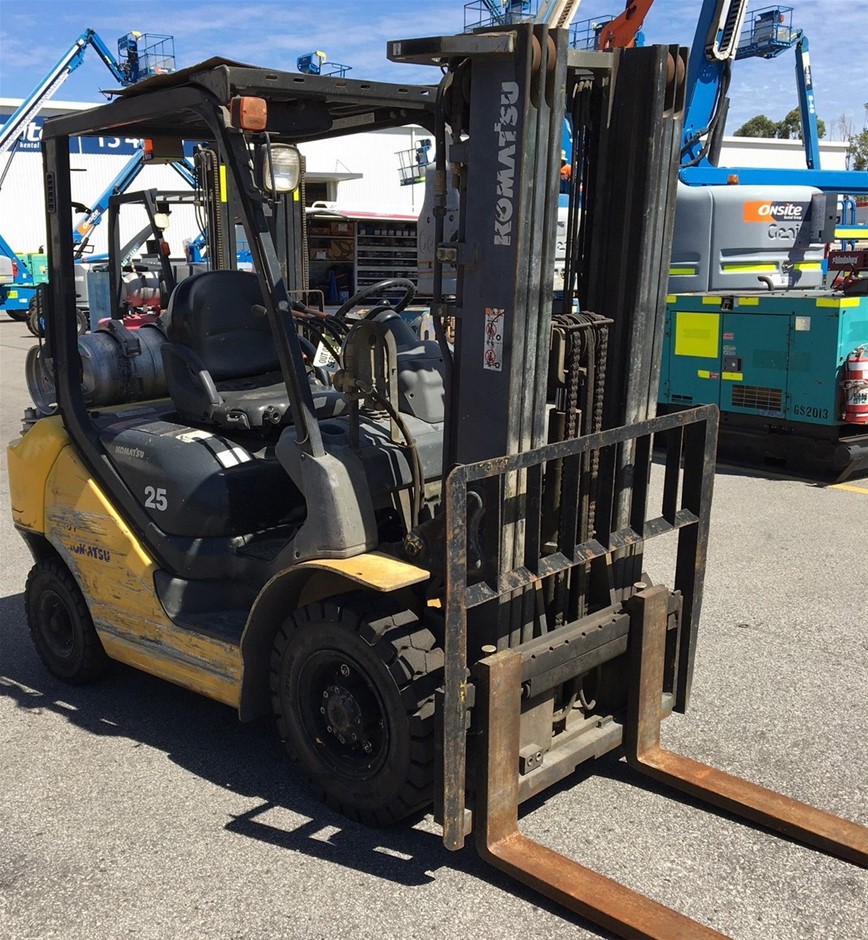 2011 Komatsu FG25HT16 2.5T LPG Forklift (Location Wangara) Auction