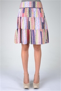 Esprit Womens Leaf Print Skirt