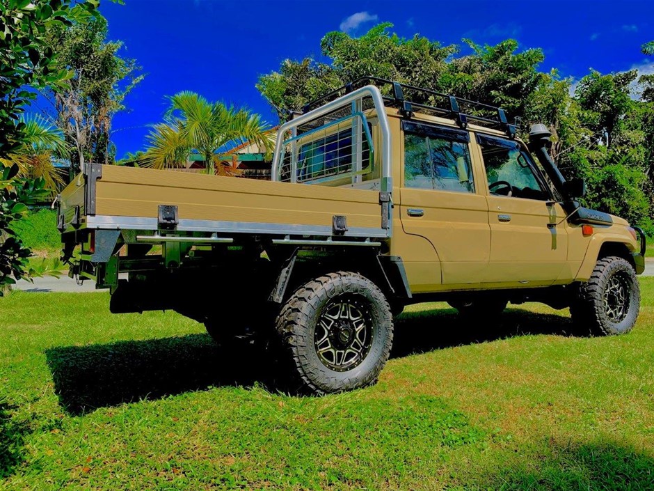 2016 Toyota Landcruiser 79 Series 4WD Manual Dual Cab Ute Auction (0001