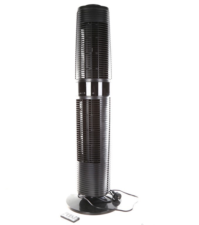 DeLONGHI Dual Oscillating Tower Fan, Model DETF122.BK c/w Remote Control. N  Auction | GraysOnline Australia